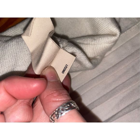 SOFT SURROUNDINGS Pleated Ecru Ivory Reserva Sweater Tunic, Size Medium, MP $90 - Picture 8 of 11